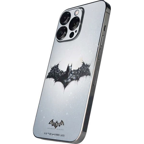 DC Comics Arkham Origins Arkham Logo iPhone 14 Pro Skin
